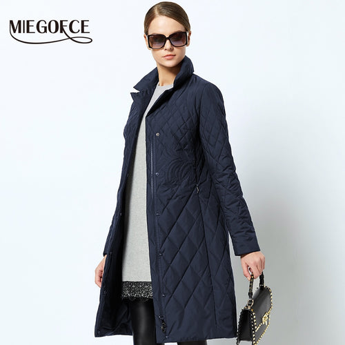 Parka Collar Designer Jacket