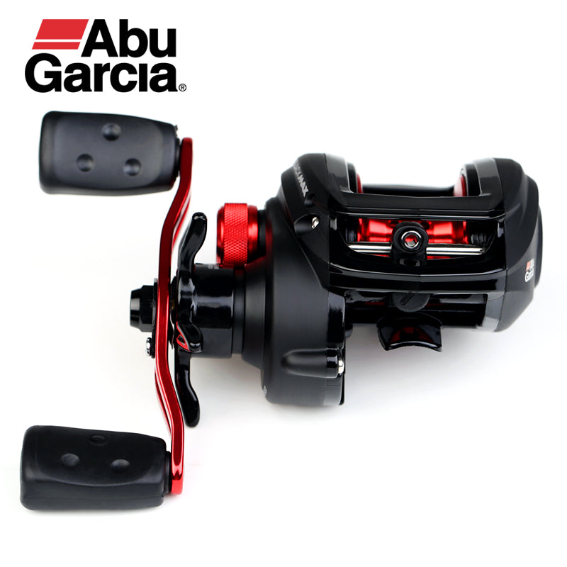 Abu Garcia Black Max3 BMAX3 Right Left Hand Bait Casting Fishing Reel 4+1BB 6.4:1 8KG Max Drag Drum Trolling Baitcasting Reel