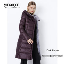 Load image into Gallery viewer, MIEGOFCE 2018 Coat Jacket Women&#39;s Hooded Warm Parkas Bio Fluff Parka Coat Hight Quality Female New Winter Collection Hot