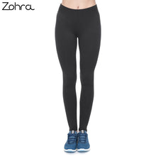 Load image into Gallery viewer, Zohra Fashion Women Legging Black Fitness Leggings Casual Durable Woman Pants