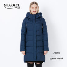 Load image into Gallery viewer, MIEGOFCE 2018 Winter Women&#39;s Jacket Thick Layer Bio Fluff a Sewn Hood Warm Women&#39;s Coat Quality And Comfortable Outerwear Winter