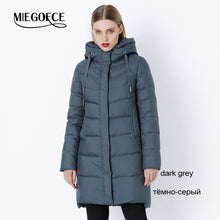 Load image into Gallery viewer, MIEGOFCE 2018 Winter Women&#39;s Jacket Thick Layer Bio Fluff a Sewn Hood Warm Women&#39;s Coat Quality And Comfortable Outerwear Winter