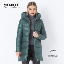 Load image into Gallery viewer, MIEGOFCE 2018 Winter Coat Women Parka With a Hood Jackets And Parks Women&#39;s Military Coat Hat Winter Fashion Coat Jacket