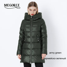 Load image into Gallery viewer, MIEGOFCE 2018 Winter Coat Women Parka With a Hood Jackets And Parks Women&#39;s Military Coat Hat Winter Fashion Coat Jacket